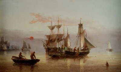 Calme sur le Humber - Henry Redmore