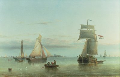 Calme sur le Humber, 1864 - Henry Redmore