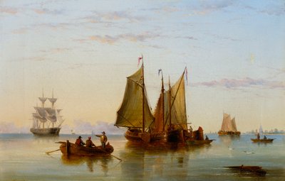 Bateaux de pêche et autres navires sur l