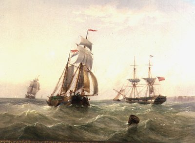 Navires au large d