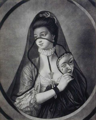La nonne démasquée, gravée par Carington Bowles - Henry Robert (after) Morland