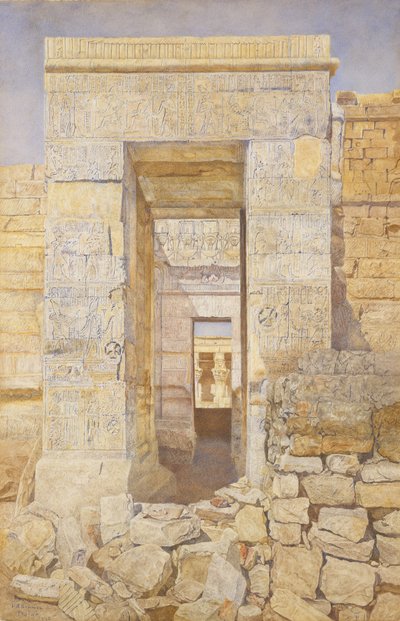 Entrée Est, Salle de Tibère, Temple d