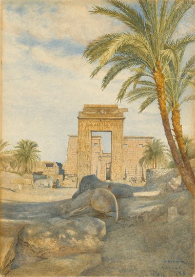 Le Temple de Karnak - Henry Roderick Newman