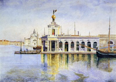Venise, la Dogana, 1874 - Henry Roderick Newman