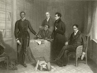 Jan Tzatzoe, Andries Stoffles, Révérend Dr Philip et Révérend Mess Read, Senior et Junior - Henry Room