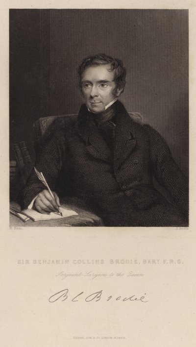 Portrait de Sir Benjamin Collins Brodie - Henry Room