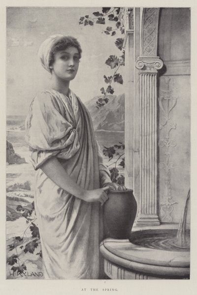 À la source - Henry Ryland