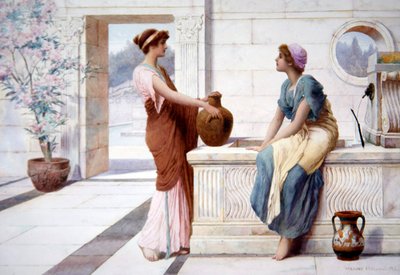 Commérages, c.1895 - Henry Ryland