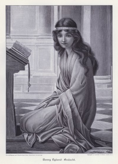 Prière - Henry Ryland