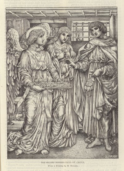 Le Conte de la Seconde Nonne - Henry Ryland
