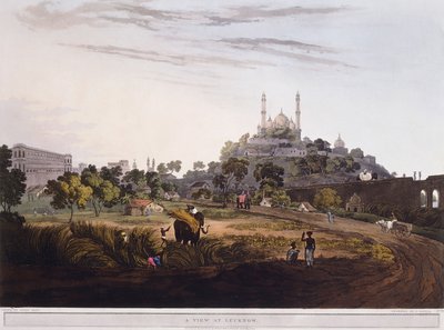 Vue de Lucknow, 1824 - Henry Salt