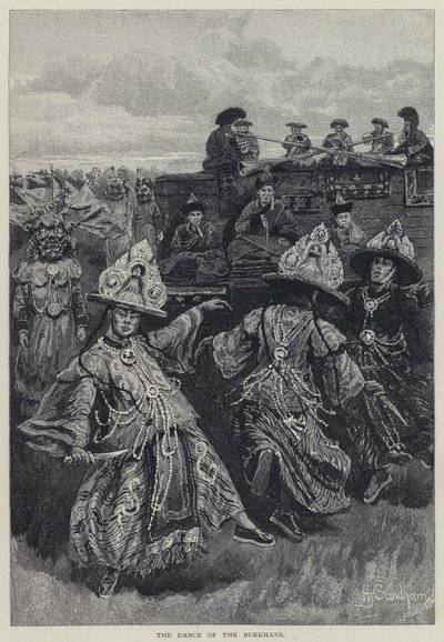 La danse des Burkhans - Henry Sandham