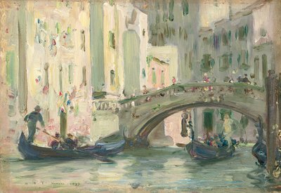 Un canal à Venise, 1899 - Henry Scott Tuke