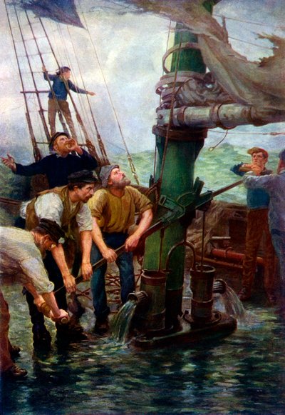 Tous aux pompes! - Henry Scott Tuke