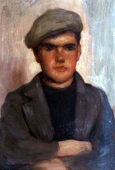 Garçon portant une casquette - Henry Scott Tuke