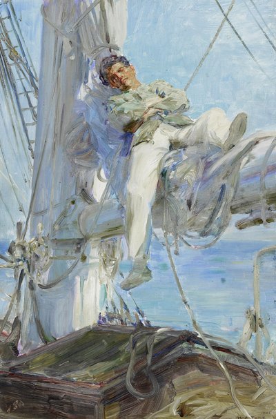 Marin endormi, Falmouth 1905 - Henry Scott Tuke