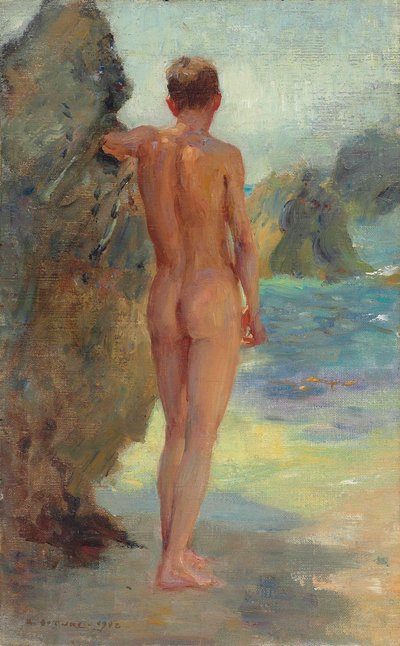 Le baigneur, 1912 - Henry Scott Tuke