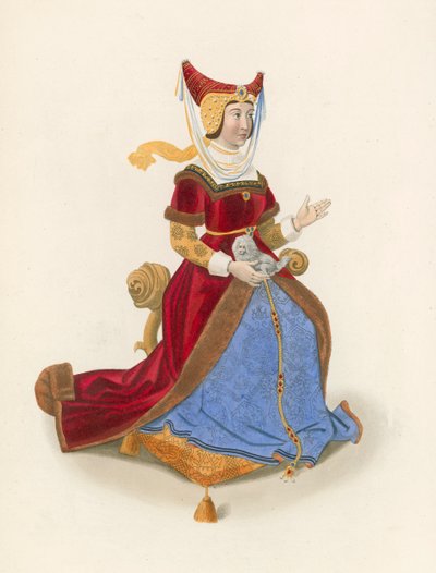 Constancia, duchesse de Lancastre, épouse de Jean de Gand - Henry Shaw