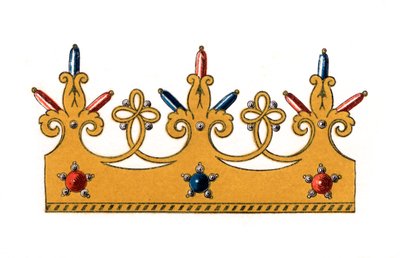 Conception pour un diadème, 1843 - Henry Shaw