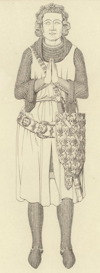 Effigie de Charles Comte d