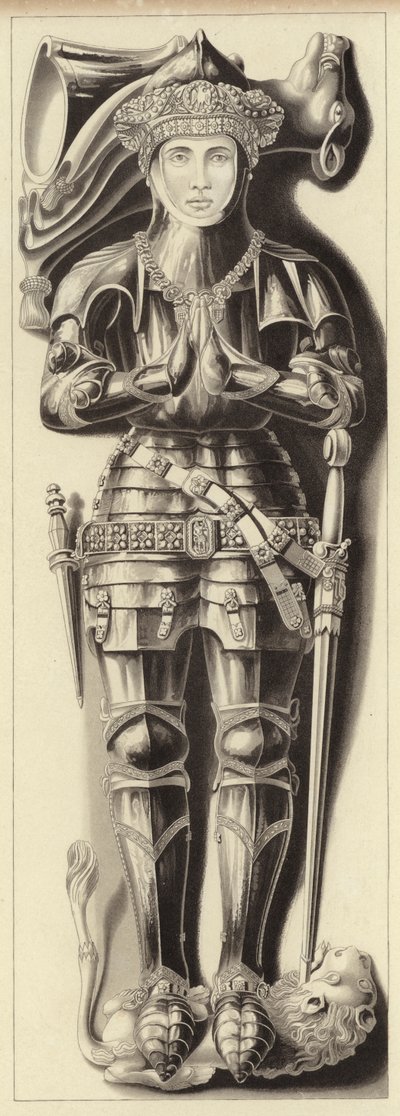 Effigie de Sir Richard Vernon - Henry Shaw