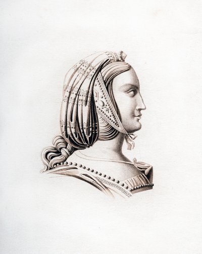 Coiffe, début du 16ème siècle, 1843 - Henry Shaw