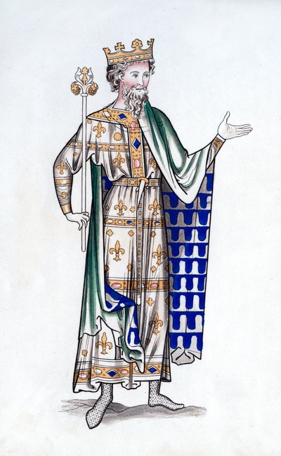 Roi, fin du 12ème siècle, 1843 - Henry Shaw