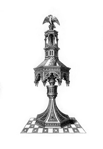 Pupitre, XVe siècle, 1843 - Henry Shaw