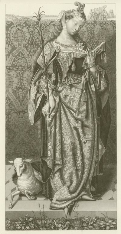 Sainte Agnès - Henry Shaw