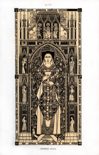 Le chanoine de Poitiers, c1350 - Henry Shaw