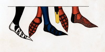 Les bas et chaussures portés par les princes à la cour d