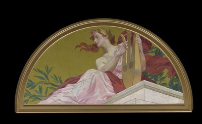 Muse de la Poésie Lyrique, 1893 - Henry Siddons Mowbray