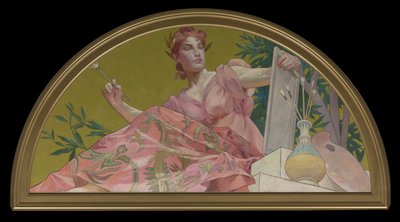 Muse de la peinture, 1893 - Henry Siddons Mowbray