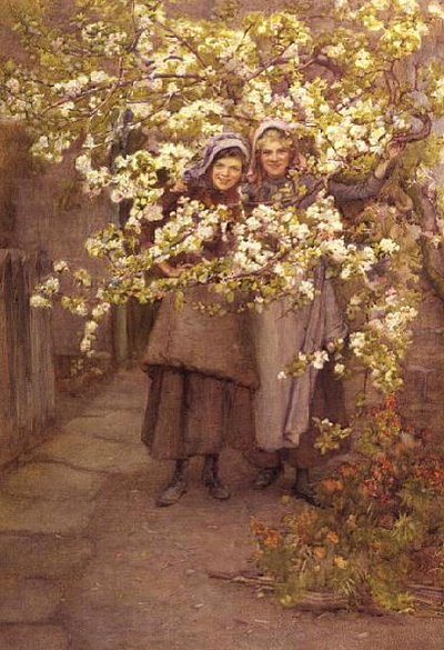 Fleur de pommier - Henry Silkstone Hopwood