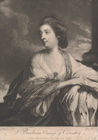 Barbara, comtesse de Coventry - Henry Spicer