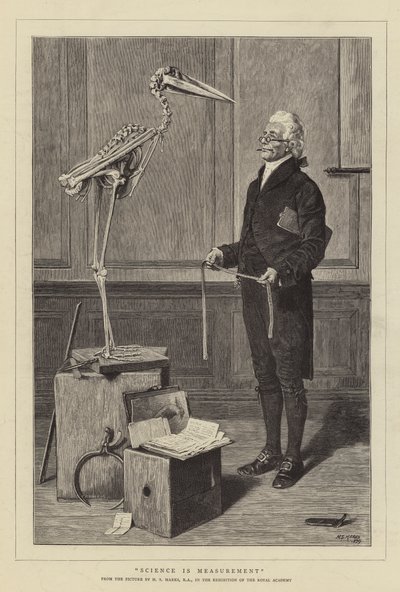 La science est la mesure - Henry Stacey Marks