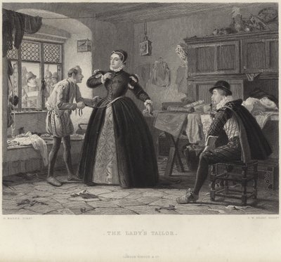 Le tailleur de la dame - Henry Stacey Marks