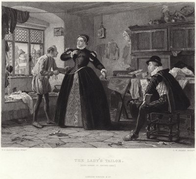 Le tailleur de la dame - Henry Stacey Marks