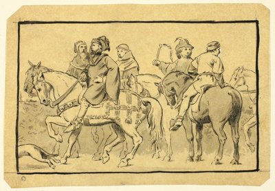 Pèlerins de Canterbury - Henry Stacy Marks