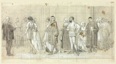 Figures en procession - Henry Stacy Marks