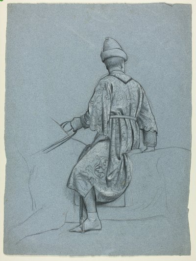 Homme à cheval - Henry Stacy Marks