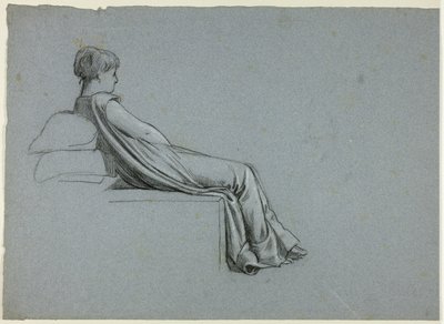 Femme assise s