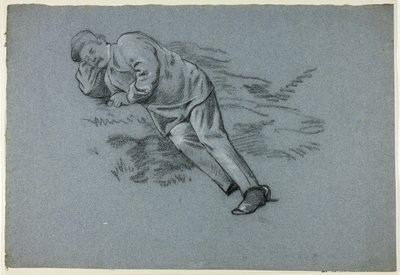 Homme Endormi - Henry Stacy Marks