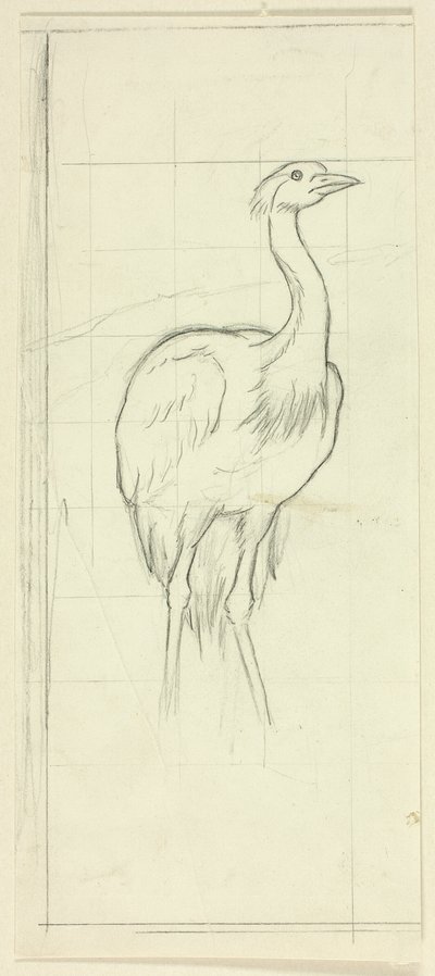 Oiseau debout - Henry Stacy Marks