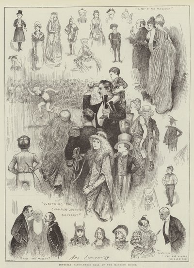 Bal costumé pour enfants à la Mansion House - Henry Stephen Ludlow