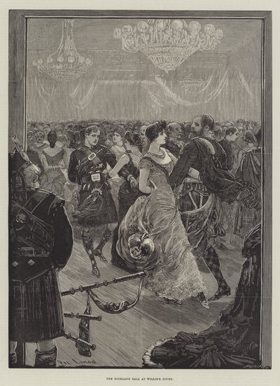 Le bal des Highlands à Willis