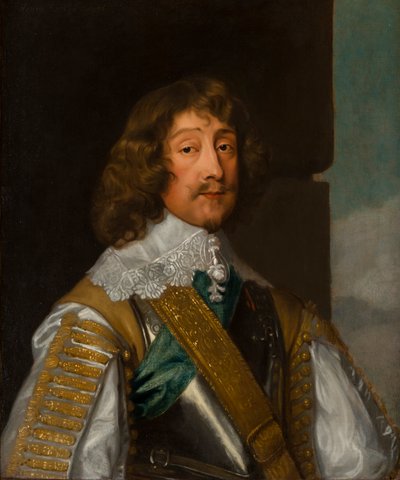Portrait de Henry Rich, 1er Comte de Hollande (1590-1649), c.1636-49 - Henry Stone