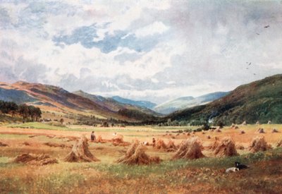 Vue sur le Glen Lochy près de Killin, Perthsire (lithographie couleur) - Henry Sutton Palmer