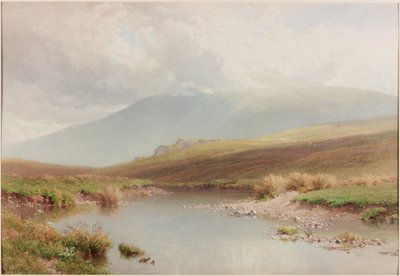 Paysage montagneux, fin du 19ème siècle - Henry Sutton Palmer