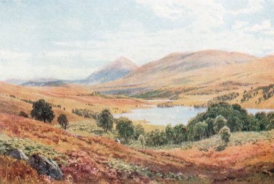 Tomdoun, Glen Garry, Inverness-Shire (lithographie couleur) - Henry Sutton Palmer